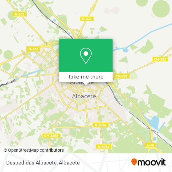 mapa Despedidas Albacete