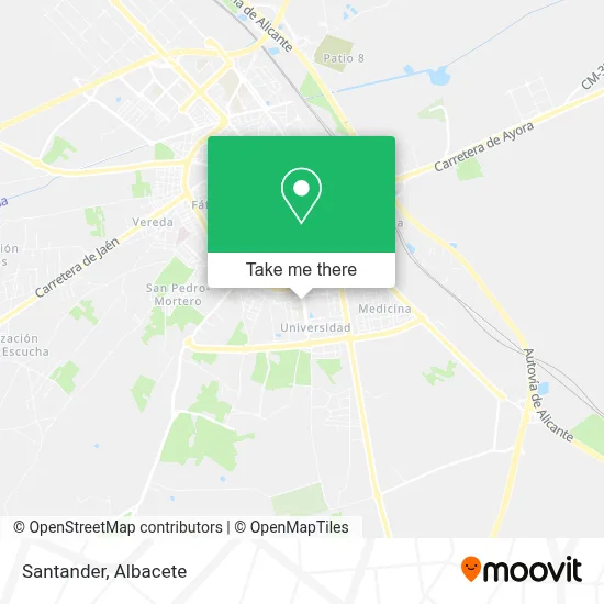 Santander map