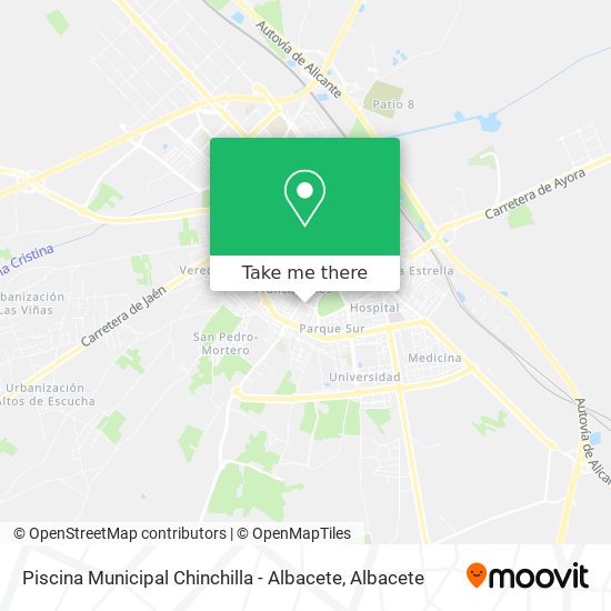 Piscina Municipal Chinchilla - Albacete map