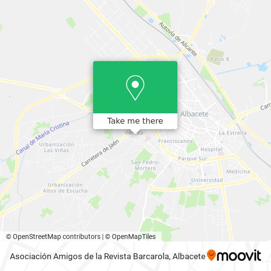 Asociación Amigos de la Revista Barcarola map