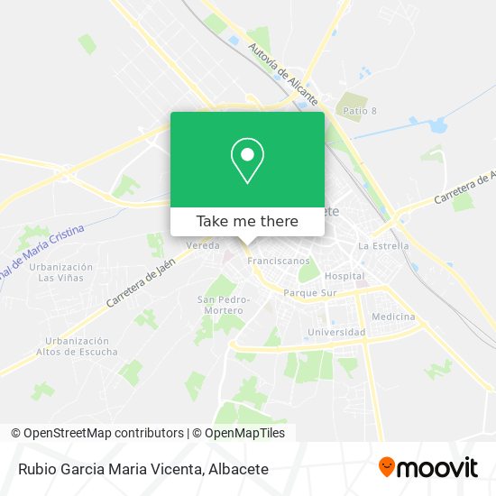 Rubio Garcia Maria Vicenta map