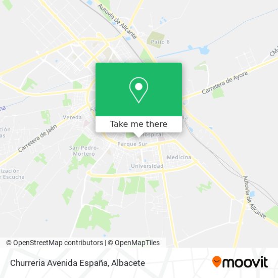 Churreria Avenida España map