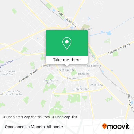 Ocasiones La Moneta map