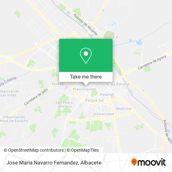 Jose Maria Navarro Fernandez map