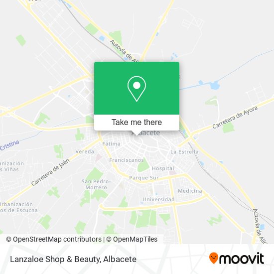 Lanzaloe Shop & Beauty map