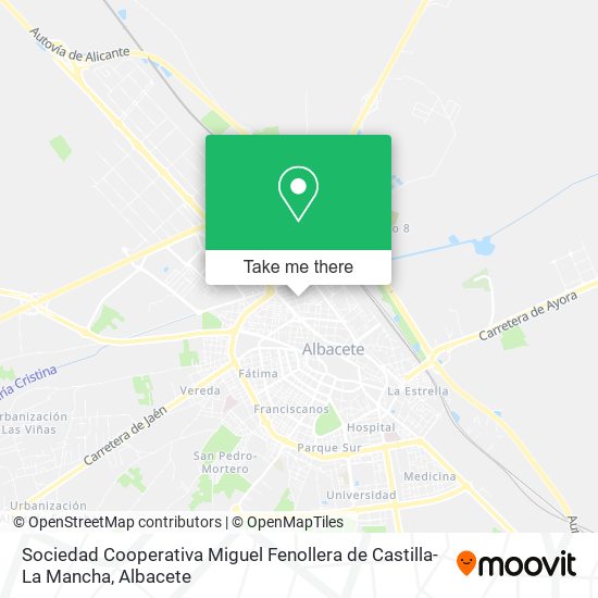 Sociedad Cooperativa Miguel Fenollera de Castilla-La Mancha map