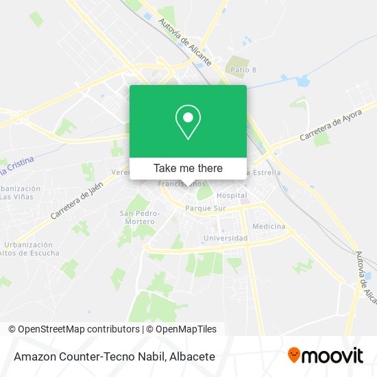 Amazon Counter-Tecno Nabil map