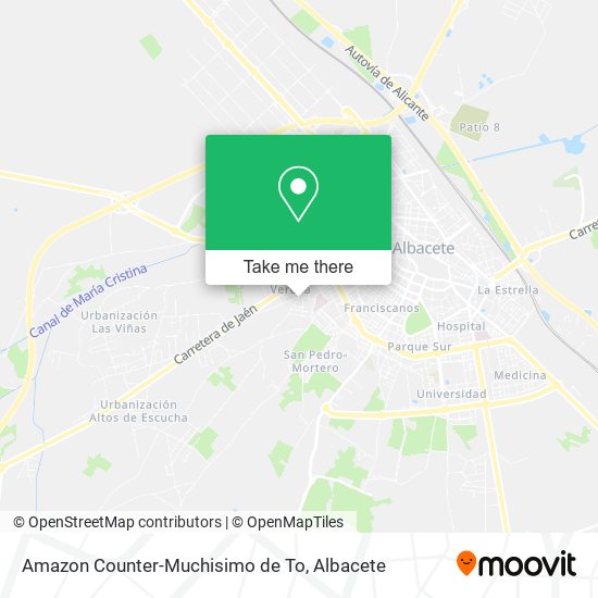 Amazon Counter-Muchisimo de To map