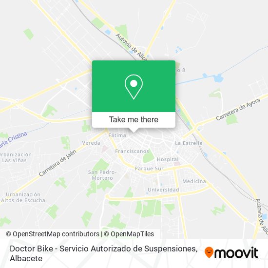 Doctor Bike - Servicio Autorizado de Suspensiones map