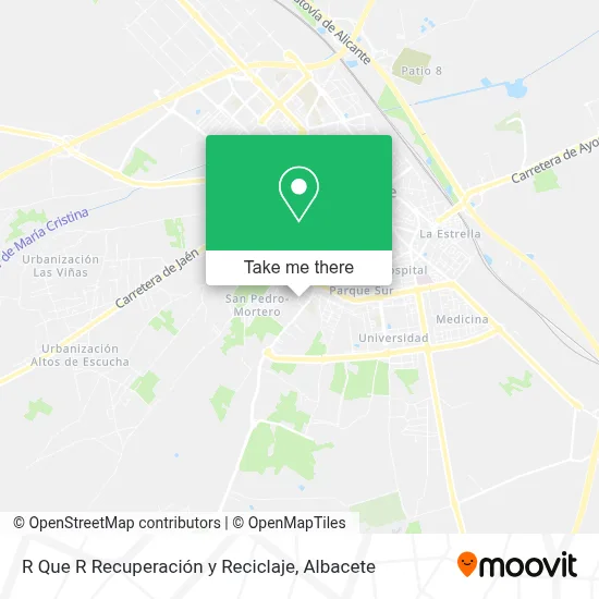 R Que R Recuperación y Reciclaje map