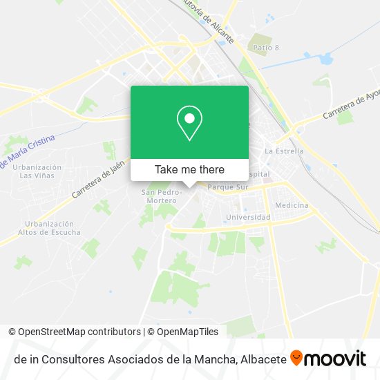 de in Consultores Asociados de la Mancha map