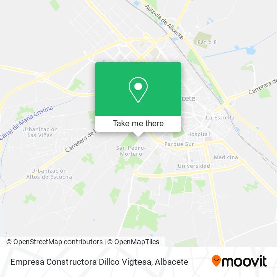 Empresa Constructora Dillco Vigtesa map