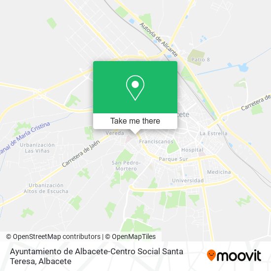 Ayuntamiento de Albacete-Centro Social Santa Teresa map