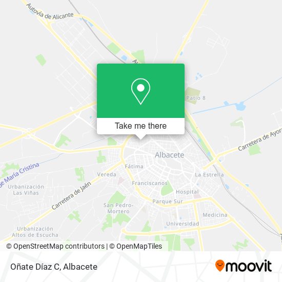 Oñate Díaz C map