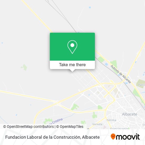 Fundacion Laboral de la Construcción map