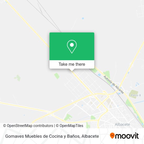 Gomaves Muebles de Cocina y Baños map