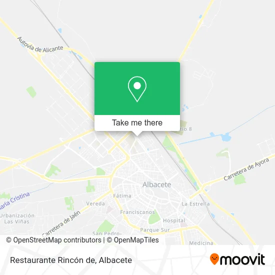 Restaurante Rincón de map