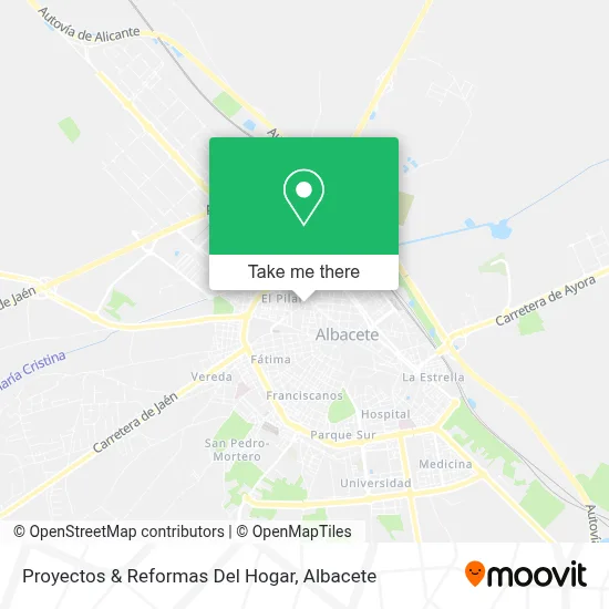 Proyectos & Reformas Del Hogar map