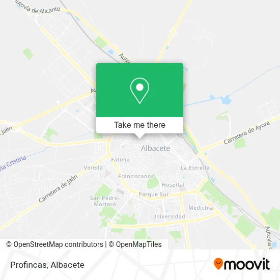 Profincas map