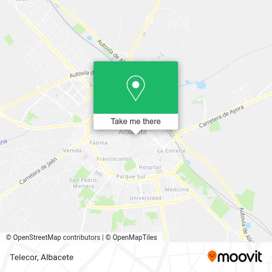 Telecor map