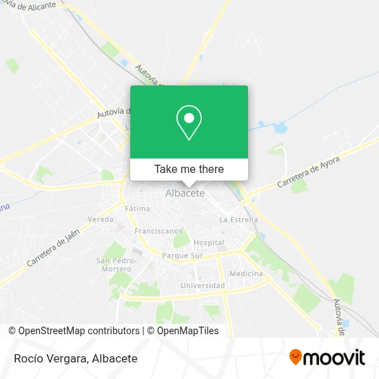 Rocío Vergara map
