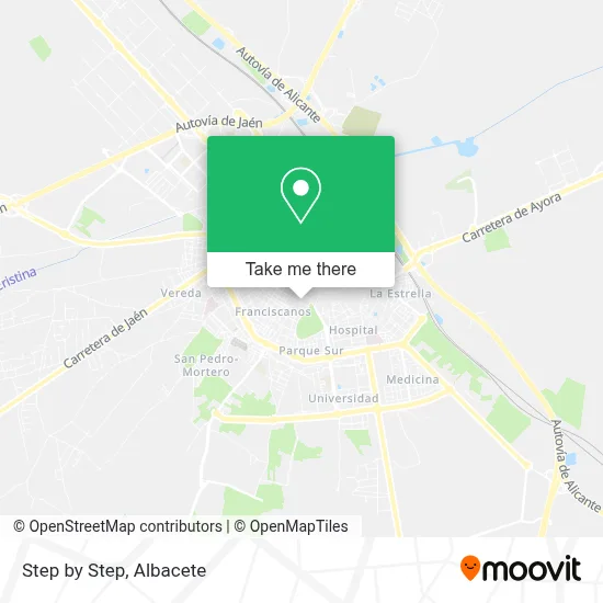 Step by Step map