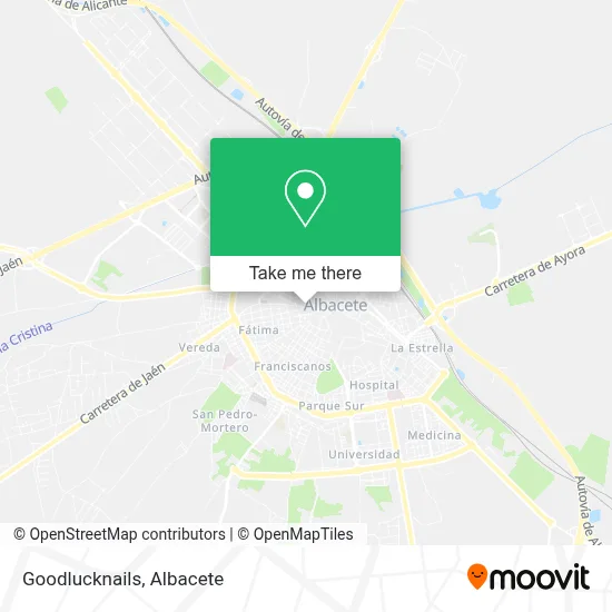 Goodlucknails map