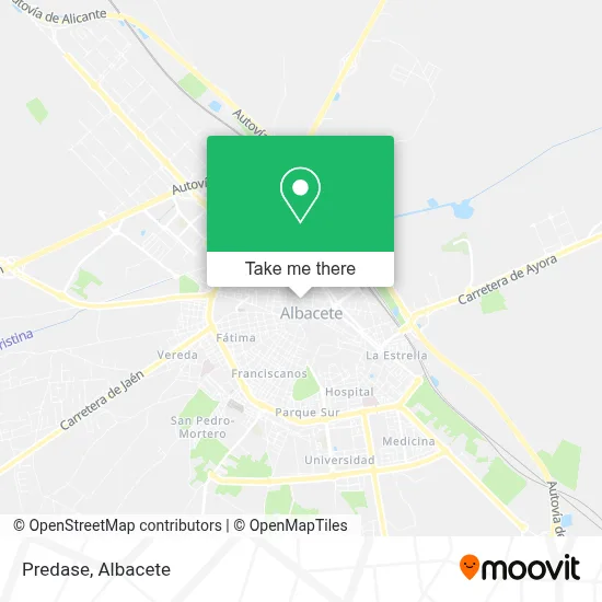 Predase map