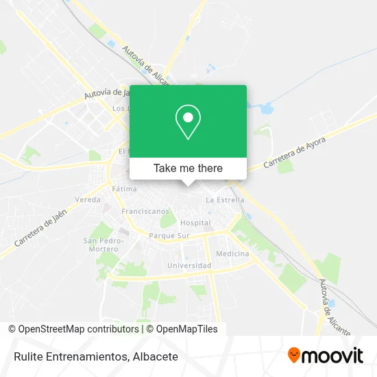 Rulite Entrenamientos map