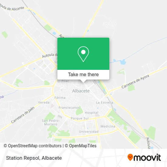 Station Repsol map