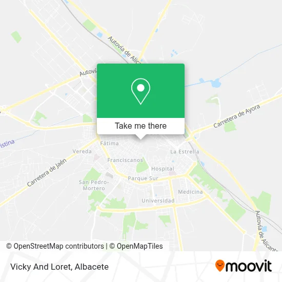 Vicky And Loret map