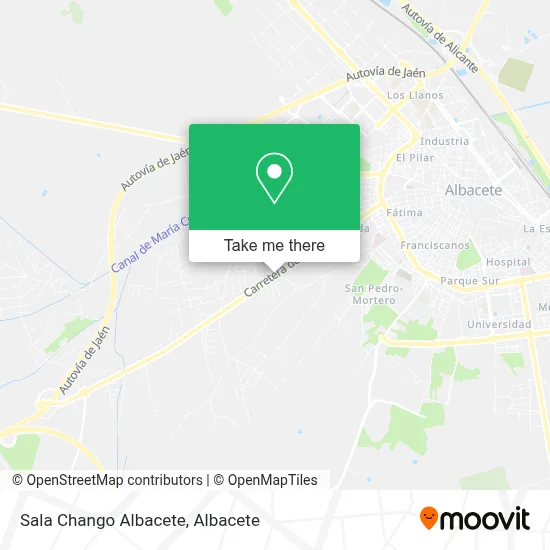 Sala Chango Albacete map