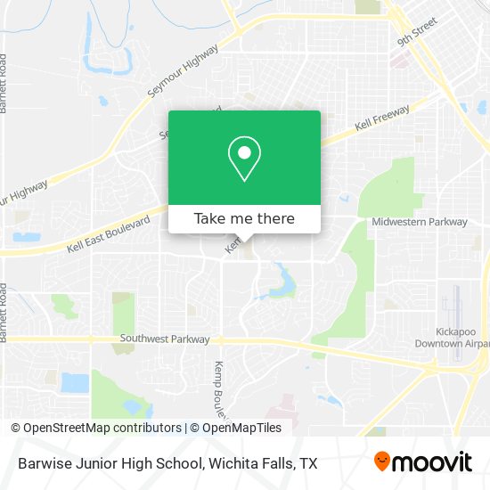 Barwise Junior High School map