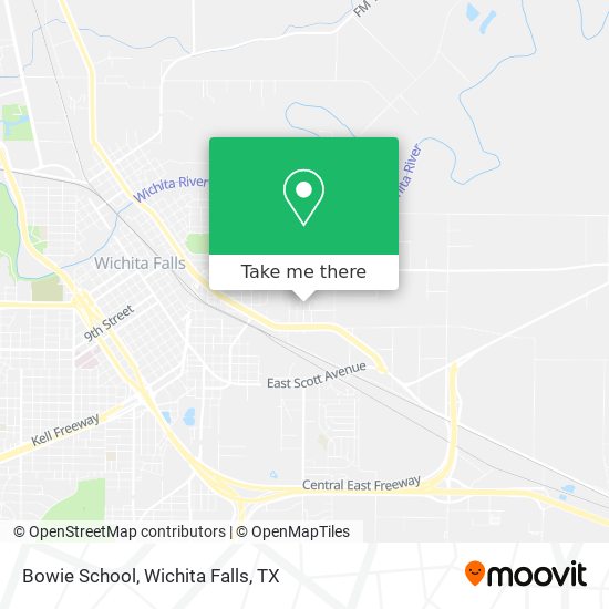 Bowie School map