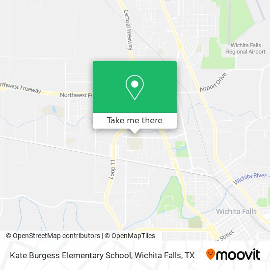 Kate Burgess Elementary School map