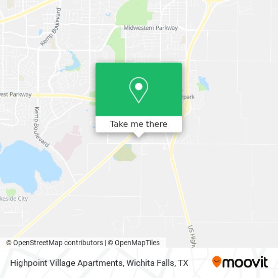 Highpoint Village Apartments map