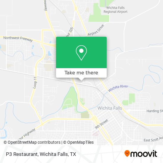 Mapa de P3 Restaurant
