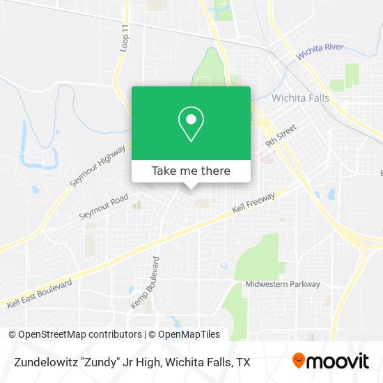 Zundelowitz "Zundy" Jr High map