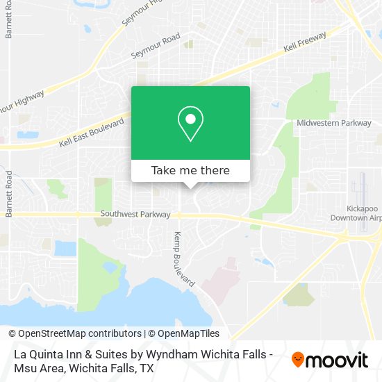 La Quinta Inn & Suites by Wyndham Wichita Falls - Msu Area map