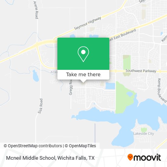 Mcneil Middle School map