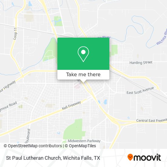 Mapa de St Paul Lutheran Church