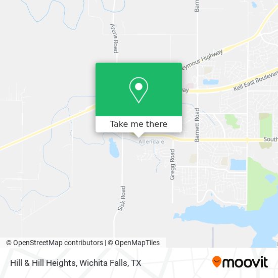Hill & Hill Heights map