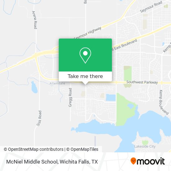 McNiel Middle School map