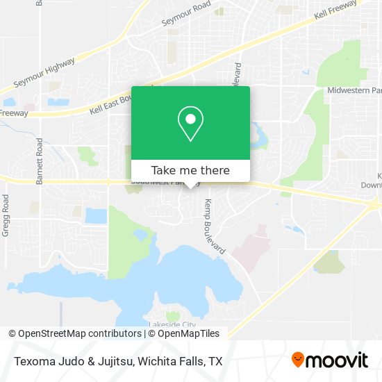 Texoma Judo & Jujitsu map