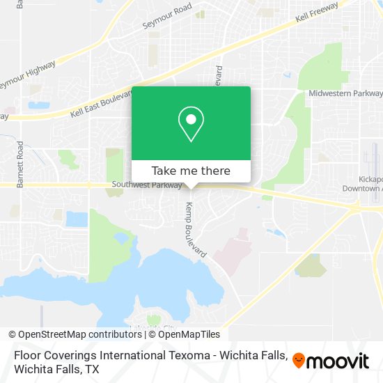 Mapa de Floor Coverings International Texoma - Wichita Falls