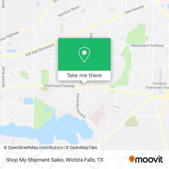 Shop My Shipment Sales map