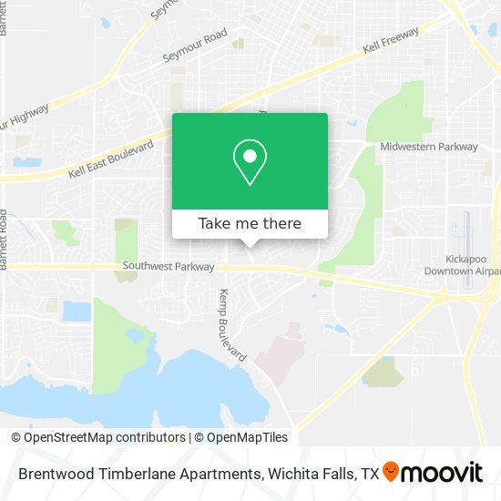 Brentwood Timberlane Apartments map
