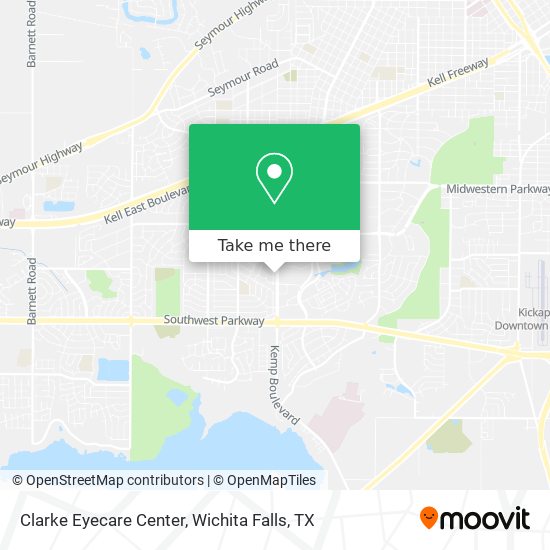 Clarke Eyecare Center map