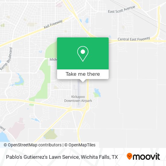 Pablo's Gutierrez's Lawn Service map