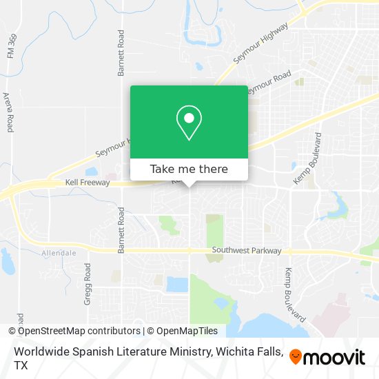 Worldwide Spanish Literature Ministry map